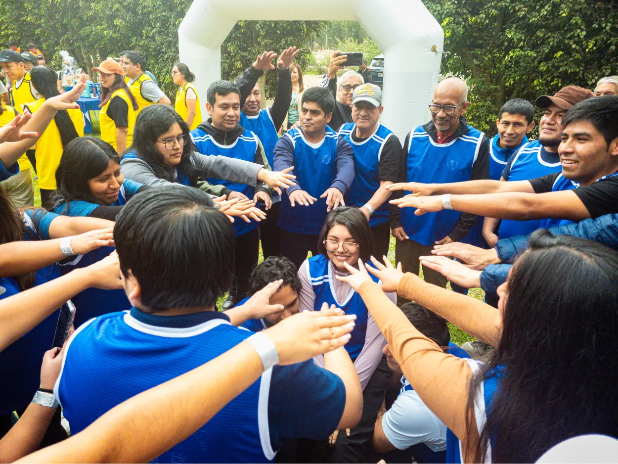 Sesión de team building outdoor en Lima, Perú